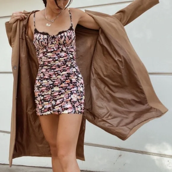 For Love And Lemons | Dresses | For Love Lemons Gardenia Mini Dress |  Poshmark